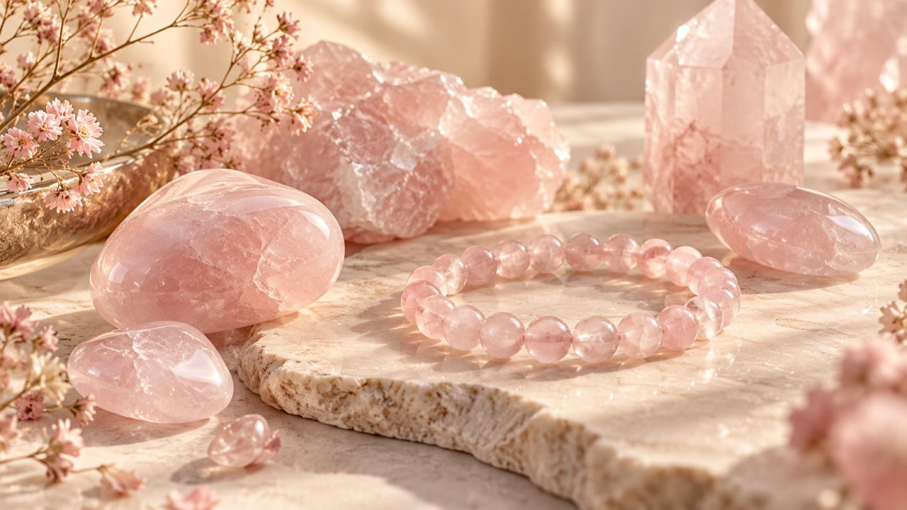 Quartz rose : signification, symbolique et origine